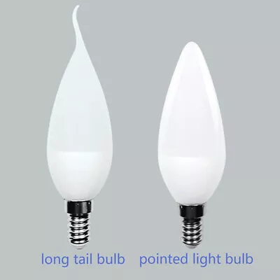 E14 E27 LED Candle Bulb AC 220V Led Candle Bulbs 5W Lamps Decoration Li__- • $6.78