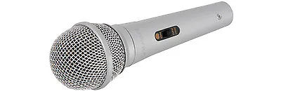 Unidirectional  Karaoke PA DJ Music XLRF To 6.3mm Jack Lead Dynamic Microphone • £6.99
