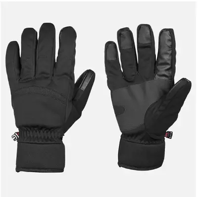 MANZELLA Men's Ever Intense TouchTip Gloves Ski/Snow Size M - Black NWOT • $21.50