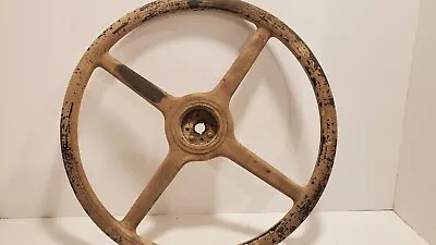 Ford Model A Steering Wheel *WHITE* 1930-1931 Ford Steering 4 Spoke Wheel • $149.99