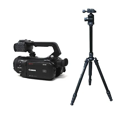 Canon XA75 Pro Camcorder + KamKorda Tripod - 2 Year Warranty - UK NEXT DAY DEL • £2263