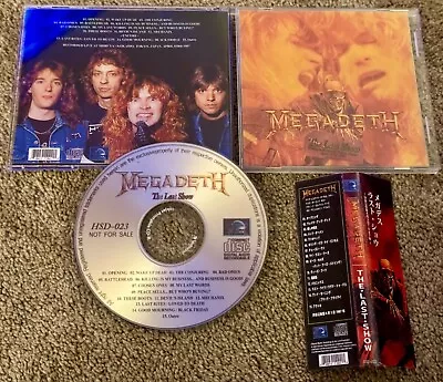 Megadeth “the Last Show” Cd • $10
