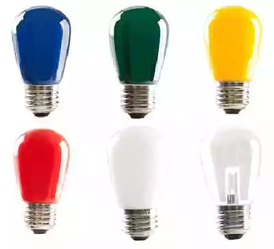 Halco LED S14 1.4W Multi Color Dimmable E26 Medium Base Light Bulb 120V ProLED • $12.42