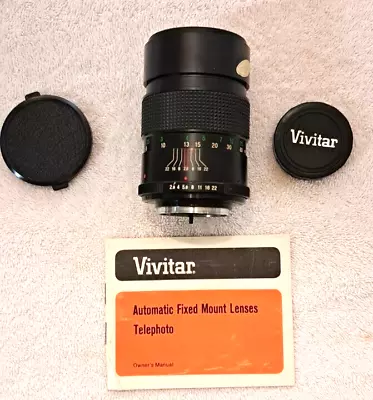 Vivitar 135mm F/2.8 Portrait Lens  Minolta MC Mount • $9.99