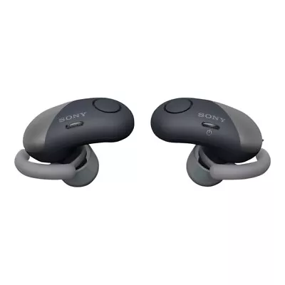 Black SONY Wireless Noise Cancelling In Ear Earphones Sport Earbud WFSP7000N • $55