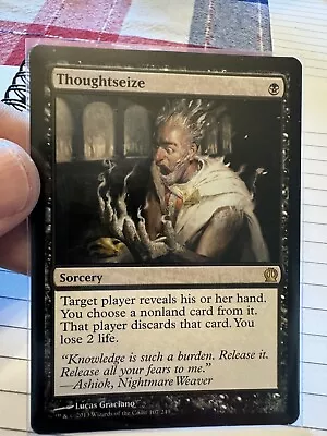 MTG Thoughtseize Theros 107/249 Regular Rare • $10