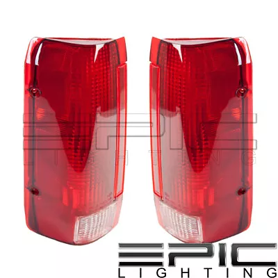 Rear Brake Tail Lamps For 1990-1996 FORD F150 F250 F350 BRONCO Left Right Pair • $35.75