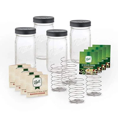 $43.12 • Buy Ball 4 Fermentation Kits 32oz Clear