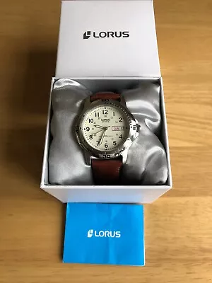 Lorus Men's Military Style Watch - VX43-X038. Japan Movement. Mint And Boxed • £9.99