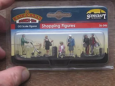 Bachmann. Ref. 36-046. Shopping Figures. OO Scale. • $21.95