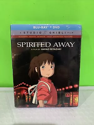 Spirited Away Blu-ray + DVD Studio Ghibli NEW W/slipcover Miyazaki Brand New • $13