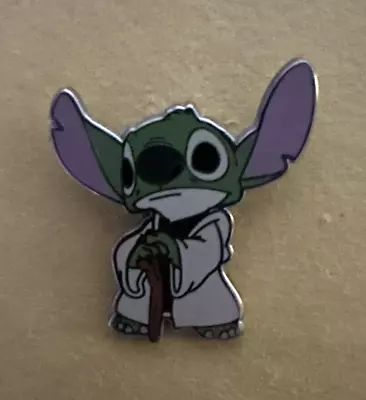 Disney Pin Stitch As Yoda Lilo And Stitch Star Wars Mystery Box Retired • $5