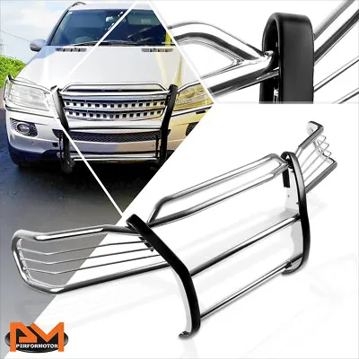 For 98-05 Mercedes ML-Class W163 Front Bumper Brush Grill Guard Protector Chrome • $324.89