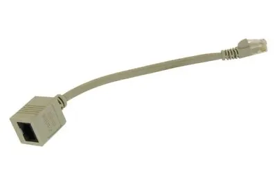 $6.99 • Buy 8  CrossOver RJ45 Male To Female Cable Adapter