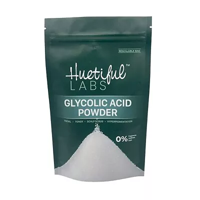 Glycolic Acid Powder 99.5% Pure Skin Peel Anti-Hyperpigmention Cosmetic Grade • $27.95