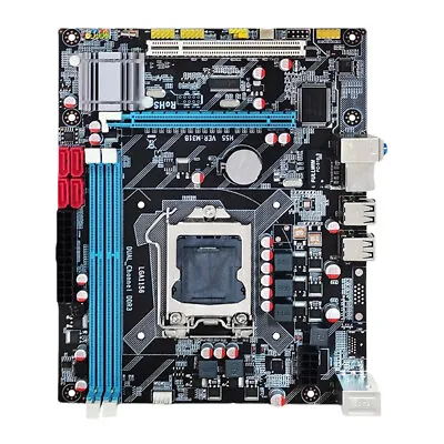 LGA1156 Computer Motherboard Dual Channel DDR3 Memory M-ATX Mainboard For I5 750 • $62.91