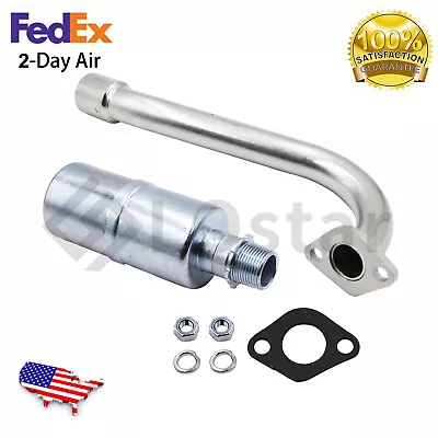 Center Rear Exhaust W/ Muffler For Predator 212cc Honda GX160 GX200 Tillotso • $32.99