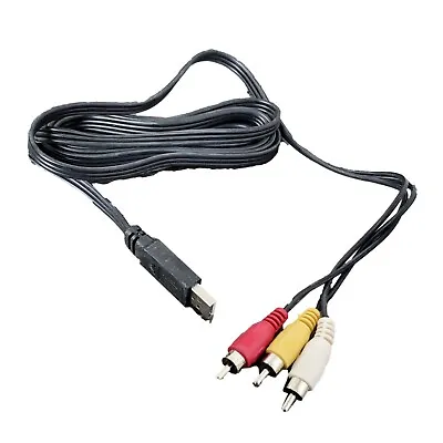 USB 2.0 Male To 3 RCA Male Video Audio Video AV Adapter Cable For PC TV 6 Ft • $8.77