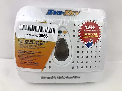 Eva-Dry AE333 Mini-Wireless Dehumidifier Versatile Renewable Child Pet Safe New • $19.98