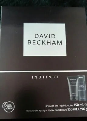 £11.50 • Buy David Beckham Instinct Gift Set Shower Gel Deodorant Spray 150ml NEW 