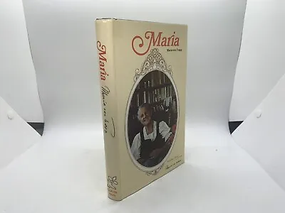 Maria My Own Story Maria Von Trapp 1972 1st Ed HC DJ Book • $9.99