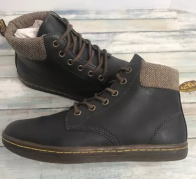 Dr. Doc Martens Maelly Boot Women US: 8 Brown Ankle Leather Lace-up #AW004 • $45