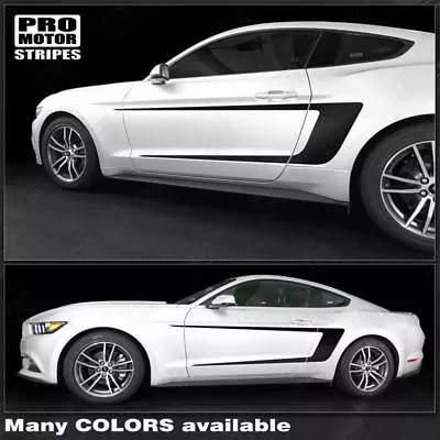 Ford Mustang 2015-2023 Side Accent C-Stripes Decals (Choose Color) • $59.50