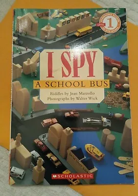 Scholastic Pb I Spy A School Bus Riddles Pre School Level 1 First Reader Preown • $1.99