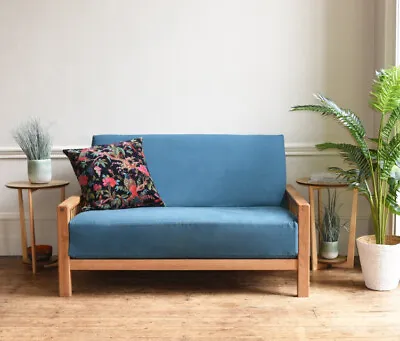 £895 • Buy 2 Seater Oak Futon Company Sofa Bed
