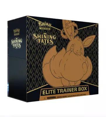 Pokemon TCG Shining Fates Factory Sealed Elite Trainer Box NEW • $37.50