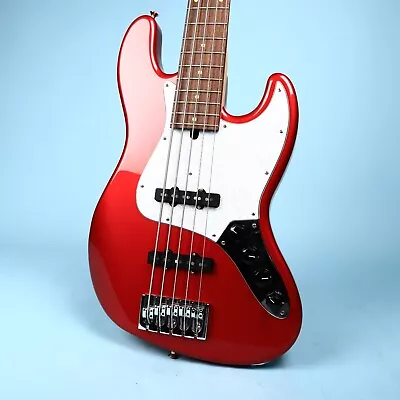 Mike Lull USA V5 5 String Bass Guitar Red 8lbs 13oz • $4995