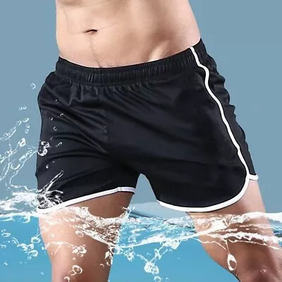 Men Sports Shorts Workout Shorts Summer Three Quarter Pants 1pcs M-5XL • $13.96