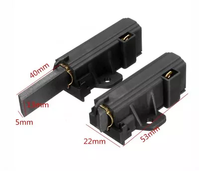 £22.99 • Buy For Zanussi Washer Dryer ZWD162 Motor Carbon Brushes PA66-GF 2Pcs/set