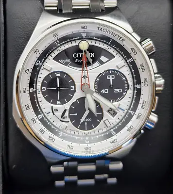 Citizen Caliber 2100 Limited Edition White Men's Chronograph Watch AV0090-50A • $490