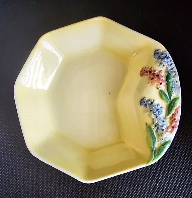 Carlton Ware Yellow Butter/Jam/Pin Dish Australian Design Stamped 1769 On Back • $15