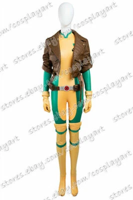 $198.26 • Buy Rogue Anna Marie Costume X-Men: Apocalypse Cosplay Jumpsuit Jacket Set Halloween