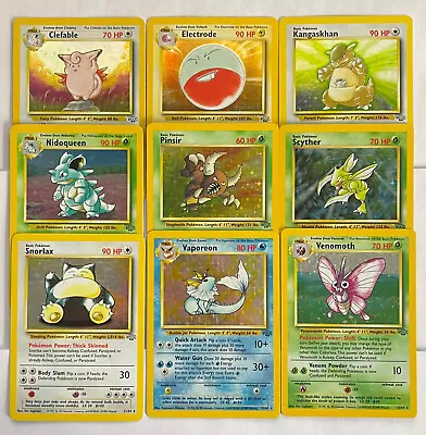 Pokemon TCG Vintage WOTC Jungle Set Unlimited - Choose Your Card! - NM/LP • $7.99