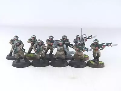 (2685) Cadian Veterans Squad Imperial Guard Astra Militarum 40k 30k Warhammer • $1.23