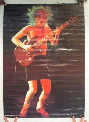 $79.99 • Buy ACDC Poster Angus Shot Concert AC/DC AC DC ACDC Vintage 