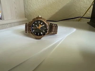 Swiss Legend Men's 40050-RG-11 Maverick Chronograph Rose Gold Tone Watch • $59.46