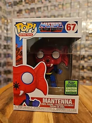 Funko Pop Masters Of The Universe Mantenna #67 2021 Spring Convention Exclusive  • $15