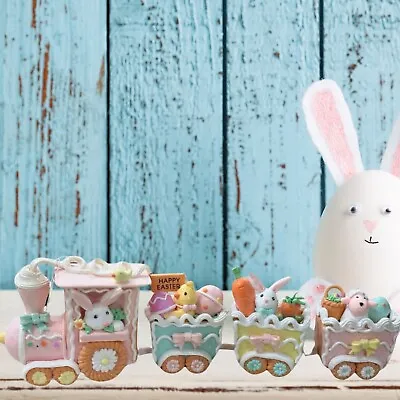 Martha Stewart Pastel Easter Sugared Gingerbread Train 2024 • £64.51