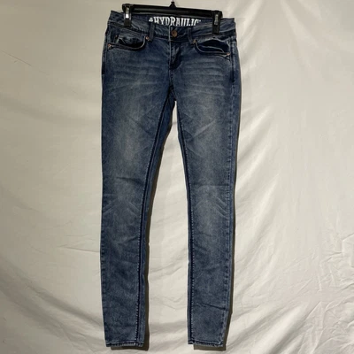 $10 • Buy Hydraulic Womens Denim Lola Curvy Skinny Jean Pants Bottoms Size 3/4 Ladies