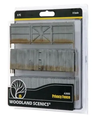 Woodland Scenics A3005 Privacy Fence - O Scale NEW • $16.79