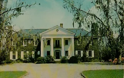 Colonial Boone Hall Plantation And Gardens Mt Pleasant South Carolina Postcard • $4.95