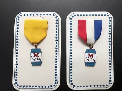 Vintage  (2)  Swimming MedalsTeam Sport Award Trophy   Marist Swim Club  NYS • $25.99
