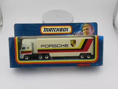 Matchbox Convoy CY24 DAF Porsche Transporter Box Die-Cast Truck NEW • $10.50