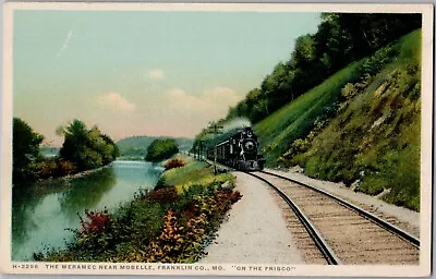 C 1920 Moselle Franklin County Missouri Railroad Train Tracks Postcard • $9.22