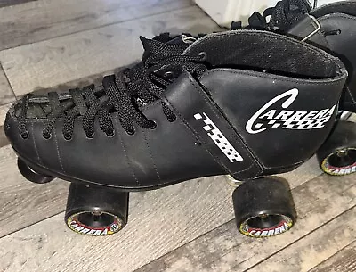 Riedell Carrera Speed Skates Size 11  105B 96A  Sure Grip USA Vintage • $44.99