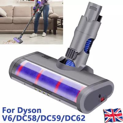 For Dyson V6 Animal Motorhead Cordless Floor Brush Head Sweeper Tool Replacement • £24.15